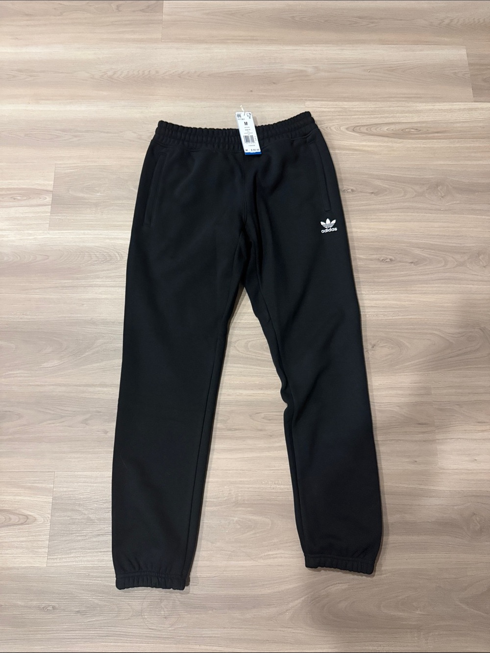 adidas Black Trefoil Jogger Pants